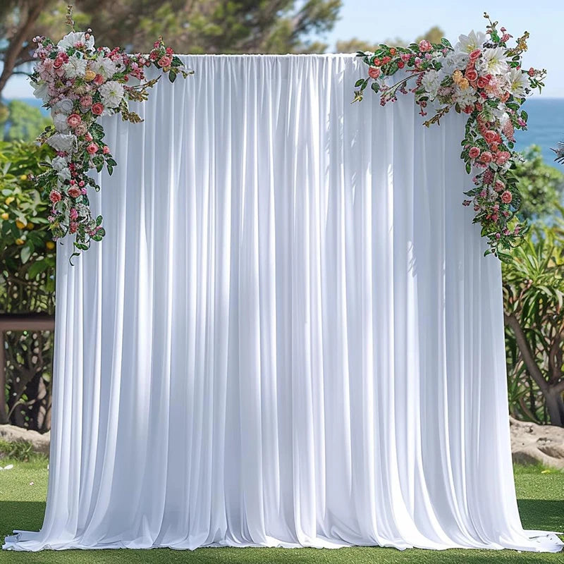 Voilage Blanc Plafond Mariage Unique