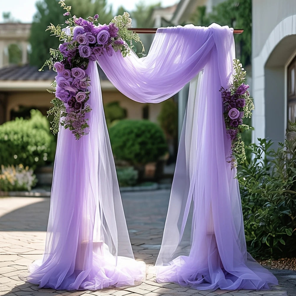 Voilage Violet pour Arche Chic