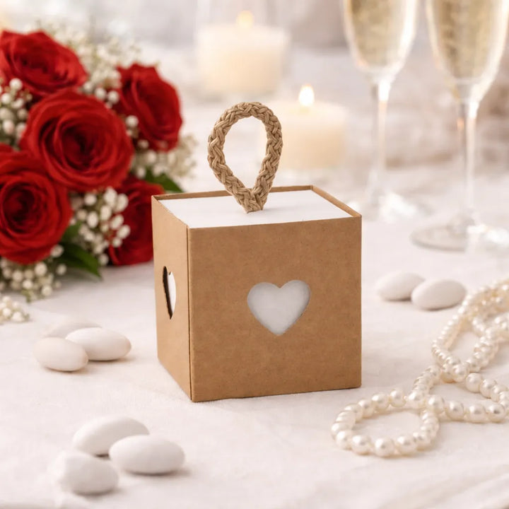 boîte à dragées mariage élégante unique