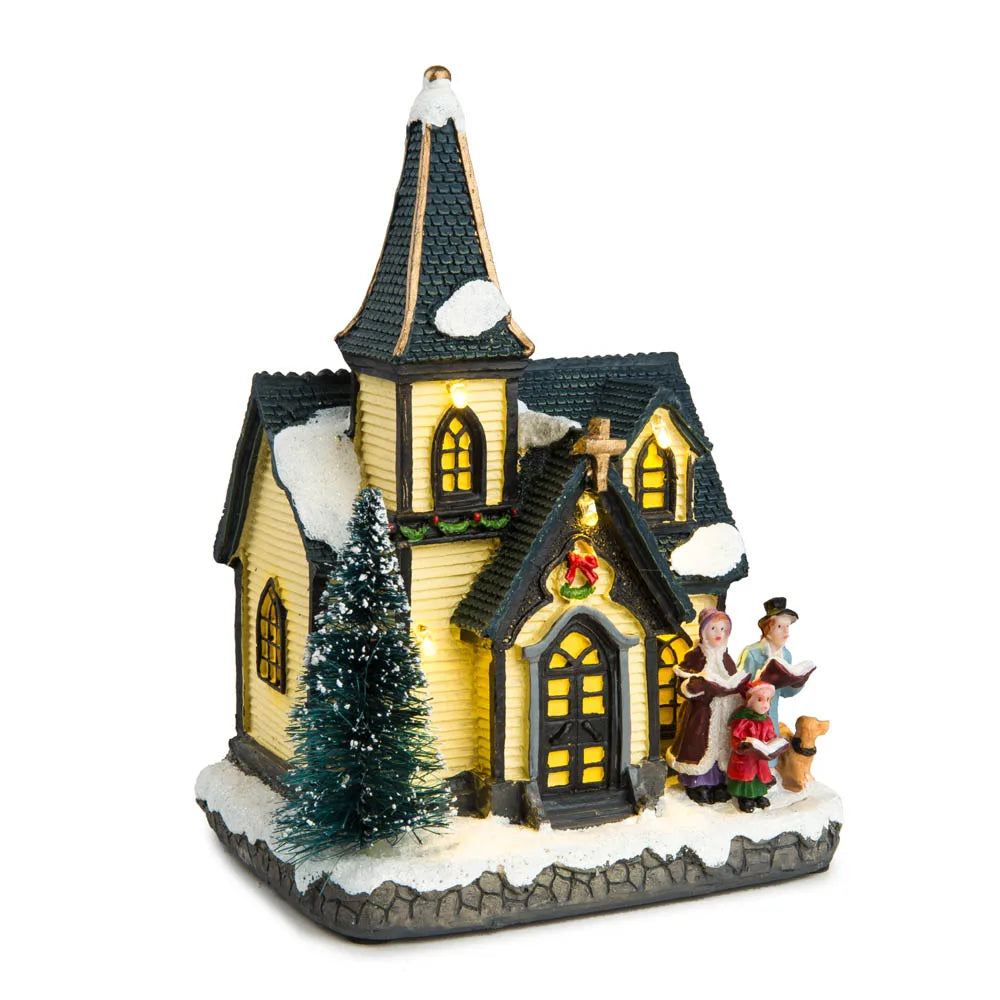 Église Village de Noël Légère 