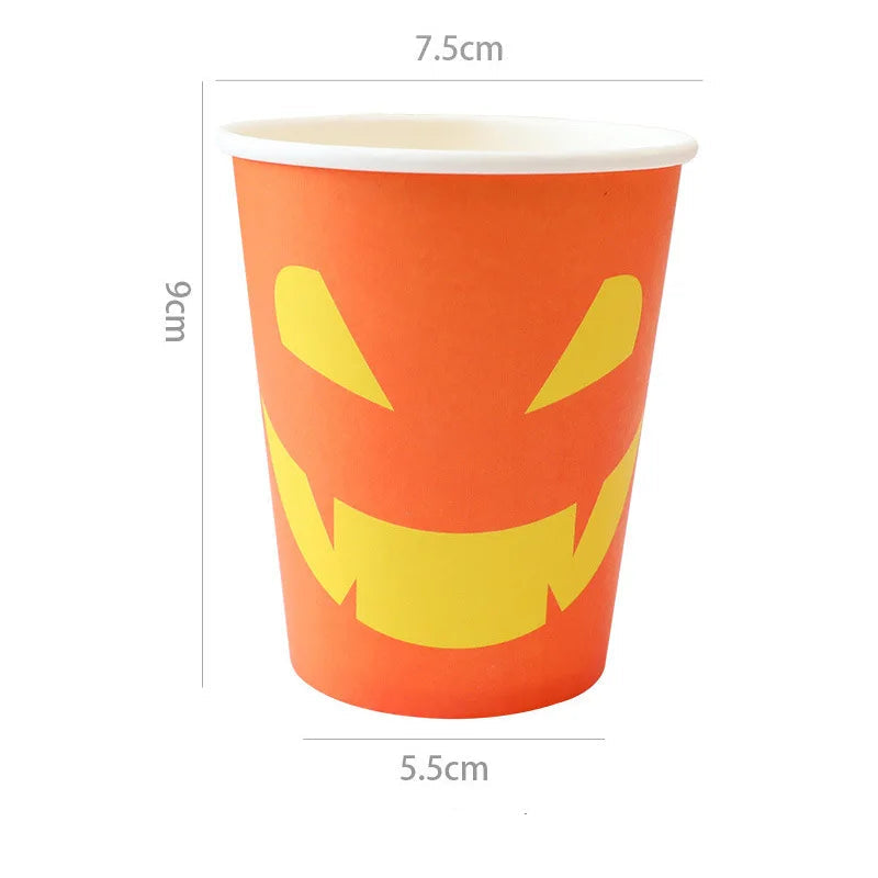 gobelet citrouille halloween 