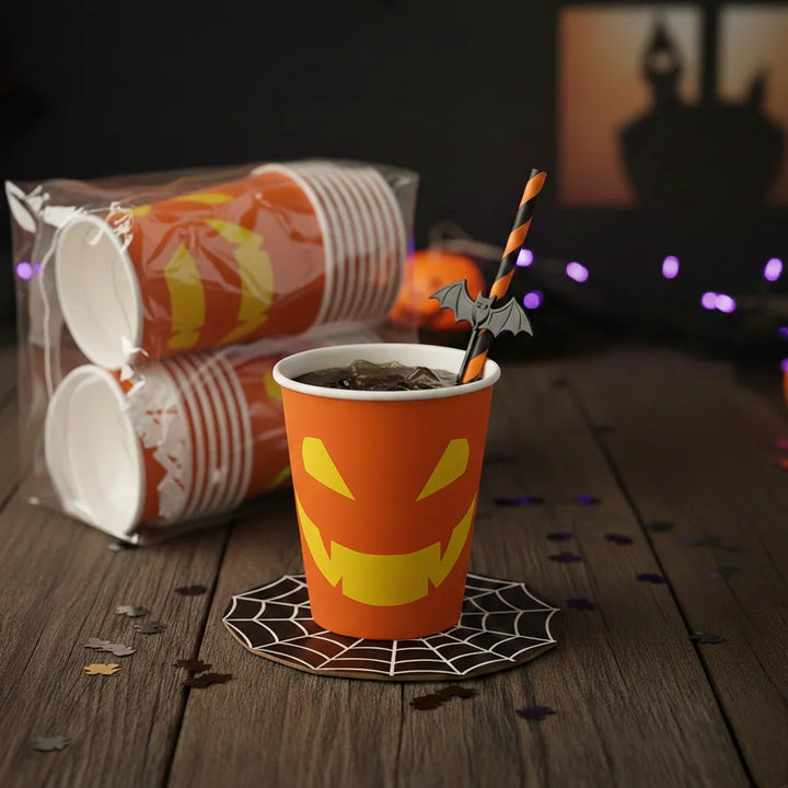 gobelet citrouille halloween unique