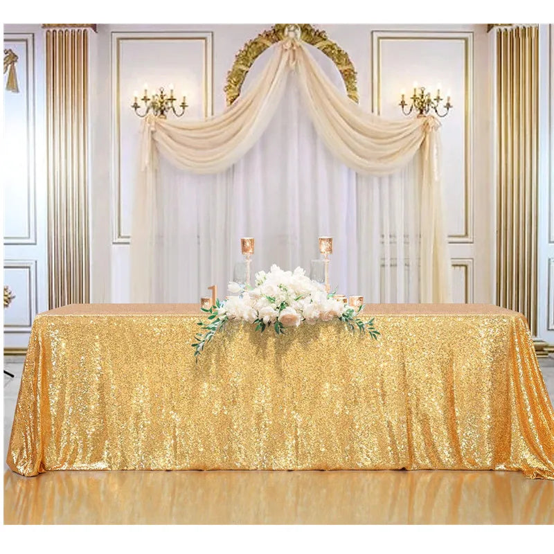nappe dorée mariage