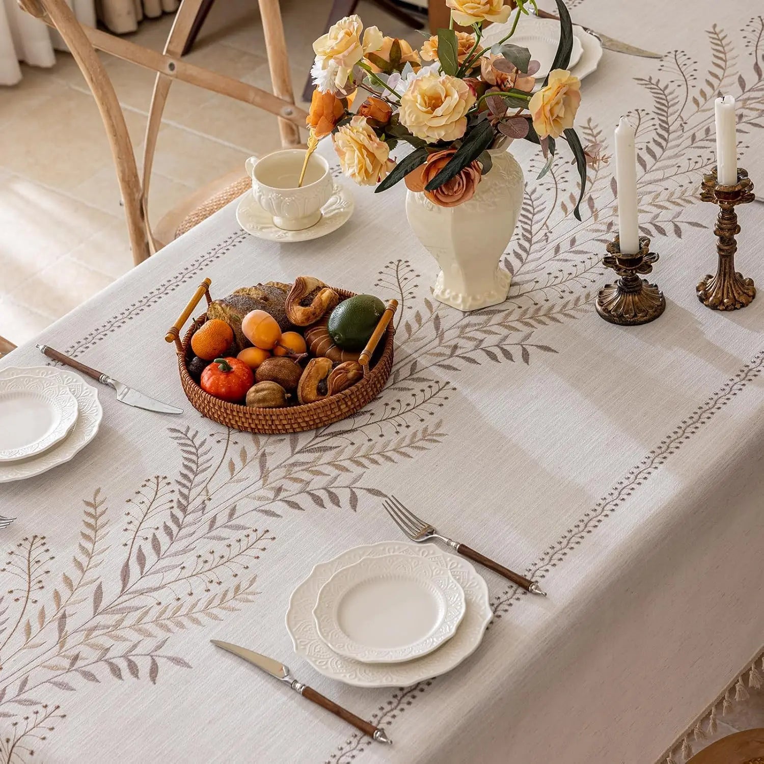 nappe mariage champêtre​ élégante