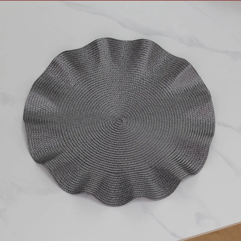 set de table gris élégant