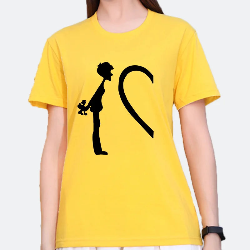 t-shirt saint-valentin original pour couple  élégant