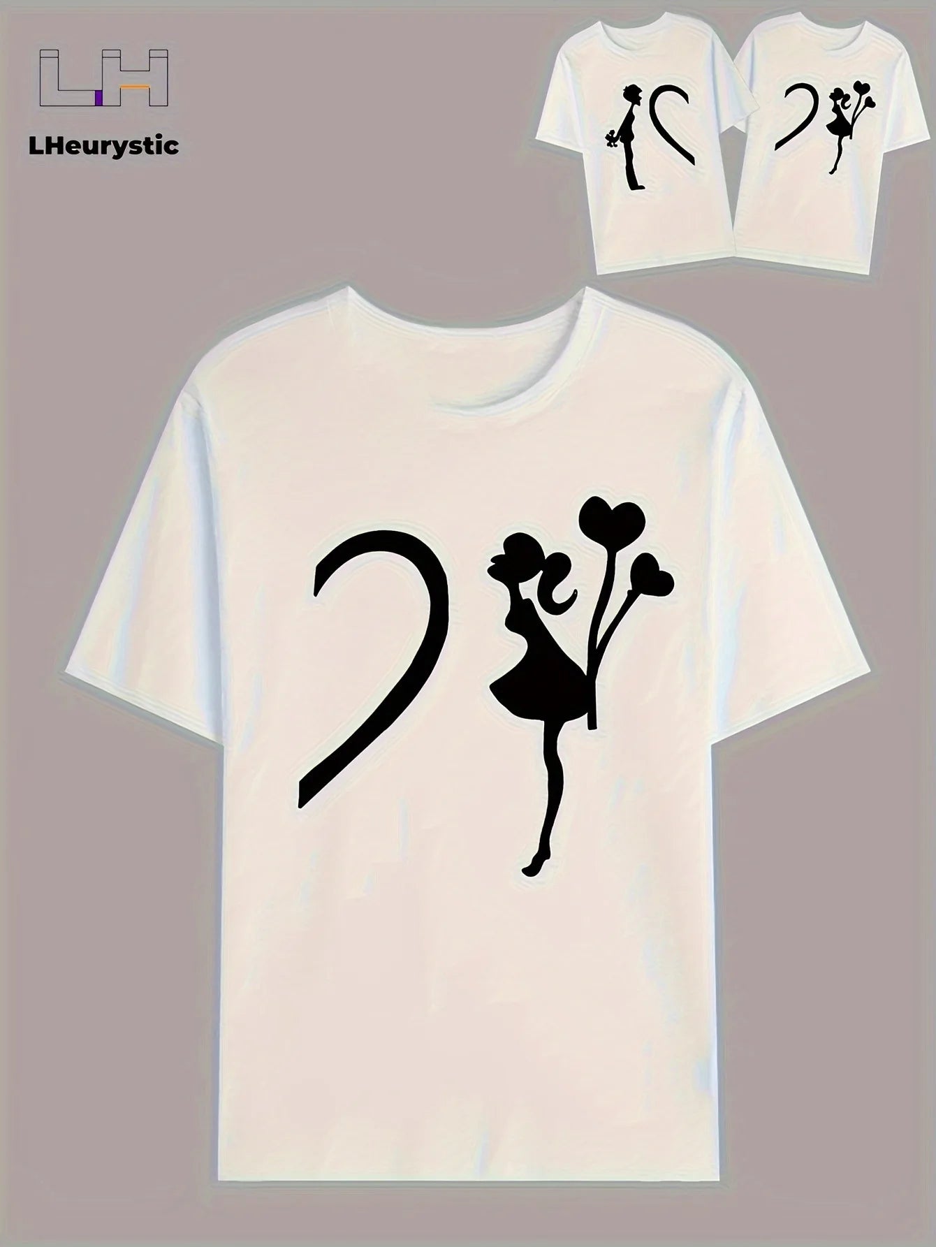 t-shirt saint-valentin original pour couple  original