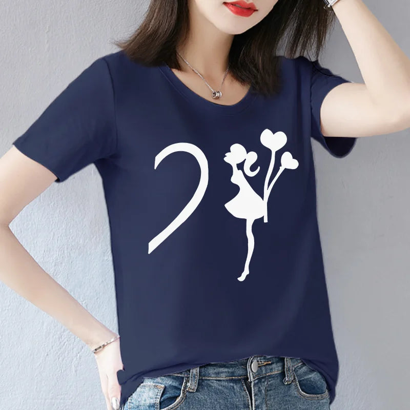 t-shirt saint-valentin original pour couple  stylé