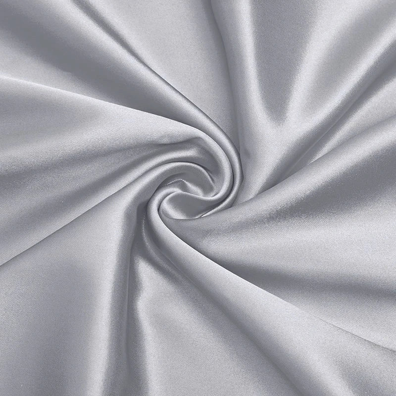 voilage champagne satiné plafond mariage chic